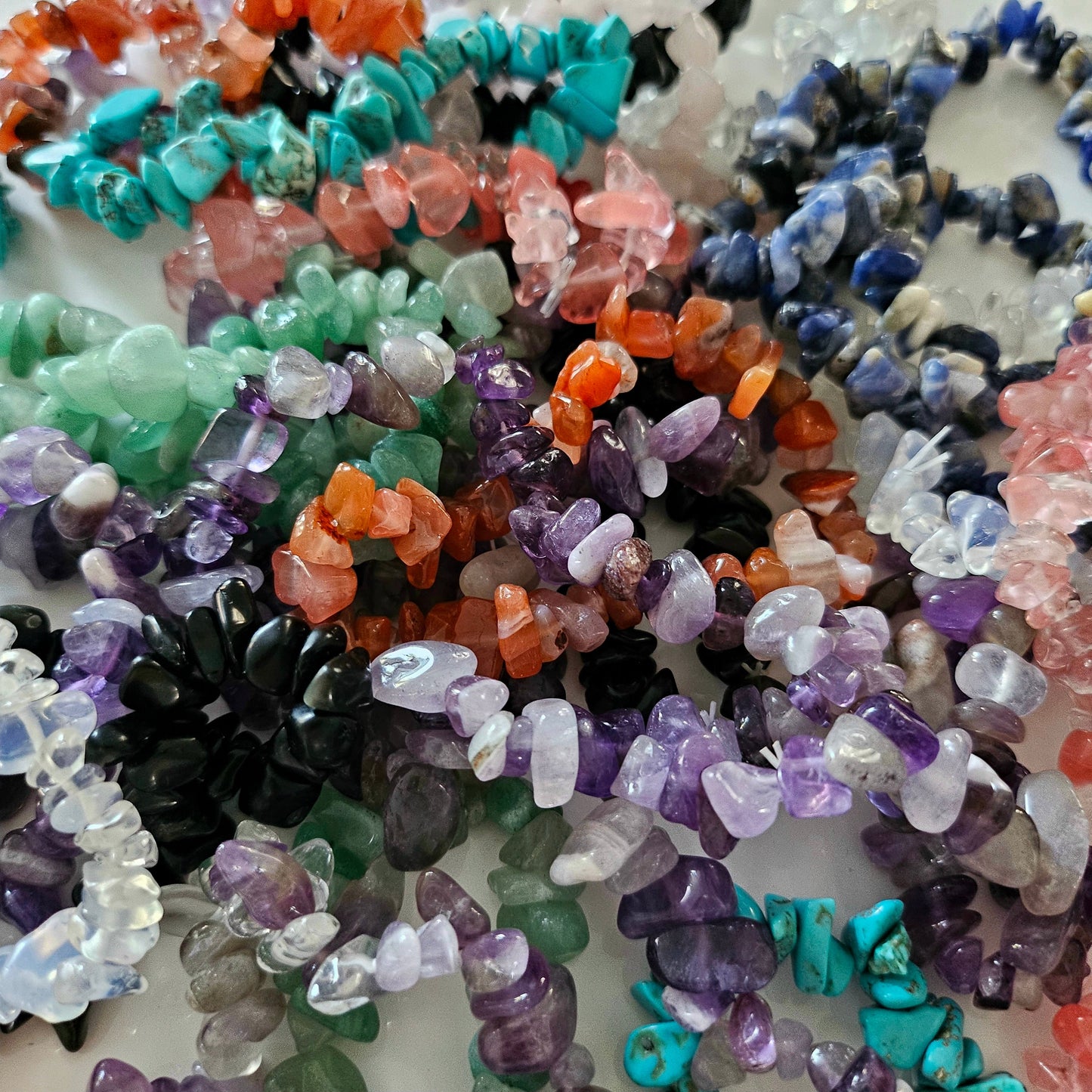 Bransoletka z naturalnego sodalitu