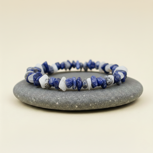 Bransoletka z naturalnego sodalitu