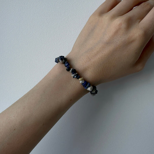 Bransoletka z naturalnego sodalitu