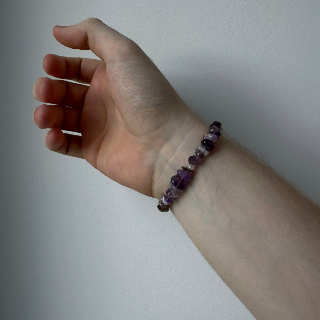 Bransoletka Naturalny Ametyst