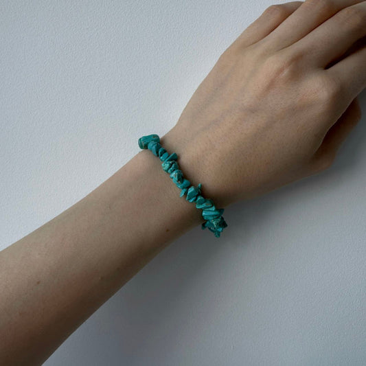 Bransoletka z naturalnego turkusu