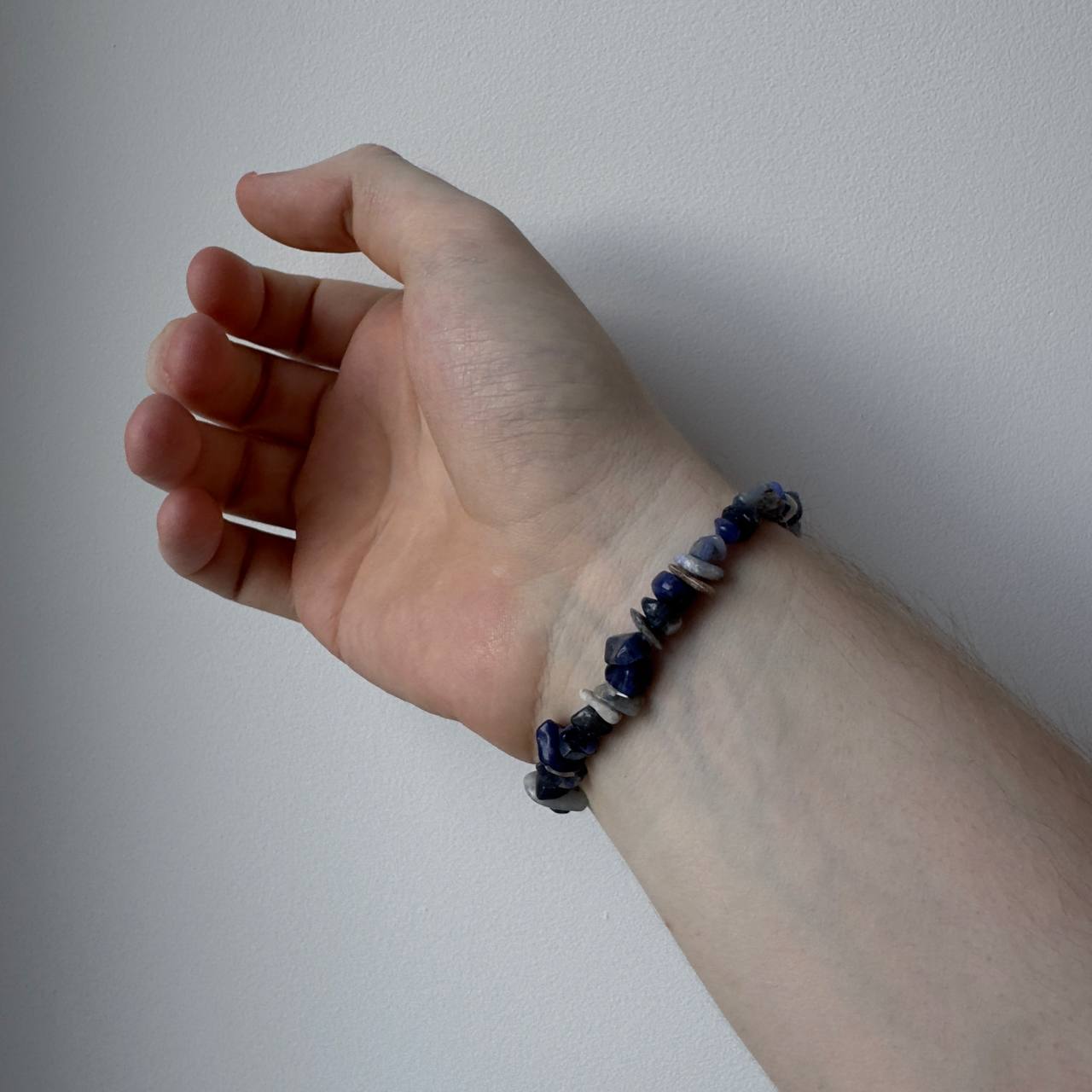 Bransoletka z naturalnego sodalitu